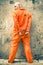 Dead Man Walking - Prisoner with Handcuffs standing proud