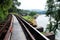 Dead railway of World War II at Kanchanaburi, Thailand