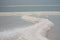 The Dead Sea, Israel, sea salt