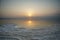 dead sea sunrise salt sea landscape