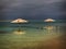 Dead Sea Umbrellas