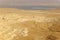 Dead Sea view from Masada, lowest place on earth.