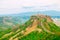 The dead town, Civita di Bagnoregio, so called because the tuff which is built and on which is laying eroded from weather