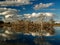 Dead Trees reflecting in Lake