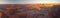 Deadhorse Point panorama at sunrise