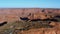 Deadhorse point state park with mountains, rock formations, and bending river