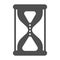 Deadline, hourglass, time management, timer gray icon
