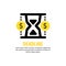 Deadline icon. Bussiness concept. Time. Vector on isolated white background. EPS 10