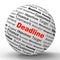 Deadline Sphere Definition Means Job Time Limit