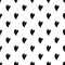 Deaf heart pattern seamless vector