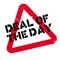 Deal Of The Day rubber stamp