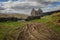 Dealict barn on The Nine Standards Rigg on the Coast to Coast walk in the North Pennines near to Kirkby stephen