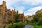 Dean Village in Edinburgh, Scotland