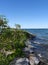 Deans Cove NYS State Marine Park granite pier on Cayuga Lake