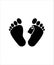 Death icon,man paw flat design icon,death body icon.