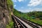 Death railway along The River Kwai at Kanchanaburi, Thailand