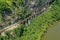 Death Railway bridge, Siam Burma Railway, in Kanchanaburi, Thailand