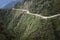 The Death Road - the most dangerous road in the world, North Yungas