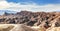 Death Valley badland landscape. California, USA