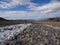 Death Valley - bottom of the road with a desert mountains landscape - US trip