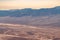 Death Valley desert  scenic view from Dante`s Peak.