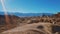 Death Valley National Park on a sunny day - beautiful Californian desert