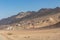 Death valley - Scenic view of colorful geology of multi hued Amargosa Chaos rock formations near Furnace Creek, California, USA.