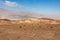 Death Valley - Scenic view of colorful geology of multi hued Artist Palette rock formations near Furnace Creek, California, USA