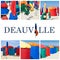 Deauville beach collage