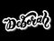 Deborah. Woman`s name. Hand drawn lettering