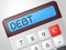 Debt Calculator Indicates Financial Obligation And Calculation