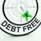 Debt Free Shows Wealth With Zero Loans