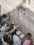 DEC 2019 Jerusalem - Girls and woman praying the wailing wall in their side - WOW woman of the wall - ISRAEL