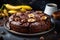 Decadent Chocolate Banana Cake with Ganache