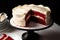 Decadent moist red velvet cake