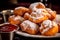 Decadent Treat: Zeppole - Light and Fluffy Deep-Fried Delights with a Dusting of Powdered Sugar