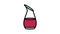 decanter merlot wine glass color icon animation
