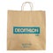 Decathlon brand paper bag. Decathlon is a french company and one of the world`s largest sporting goods retailers. File contains