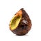 Decay of Nutritional Essence Rotten Avocado Signifying Unhealthy Eating and Food Waste, Generative Ai