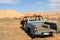 Decayed car wreck in the desert, South Australia