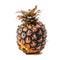 Decayed Rotten Pineapple Symbol of Food Waste Unhealthy Eating Habits, Generative Ai