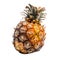 Decayed Rotten Pineapple Symbol of Food Waste Unhealthy Eating Habits, Generative Ai