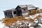 Decaying old hunting lodge near to Keno, Yukon