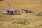 Decaying Ruins Of Old Homestead On A Deserted Australian Dairy Farm In Economic Ruin