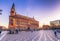 December 02, 2016: City Hall Square in Copenhagen, Denmark