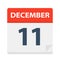 December 11 - Calendar Icon