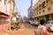 December 17 2022 - Bidar, Karnataka, India: Street live in a smaller town in central India