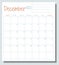 December 2022 calendar month planner with To Do List, week starts on Sunday