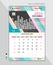 December 2024 layout, Wall calendar 2024 template pastel creative backgrounds, Desk calendar 2024 design, poster, planner,