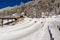 December 26, 2018 South Lake Tahoe / CA / USA - Tourists tubing on the slopes of Heavenly Ski Resort on a sunny winter day